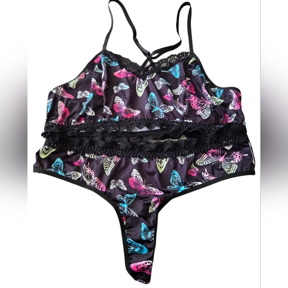 Butterfly Print 2 Piece Size Xxl